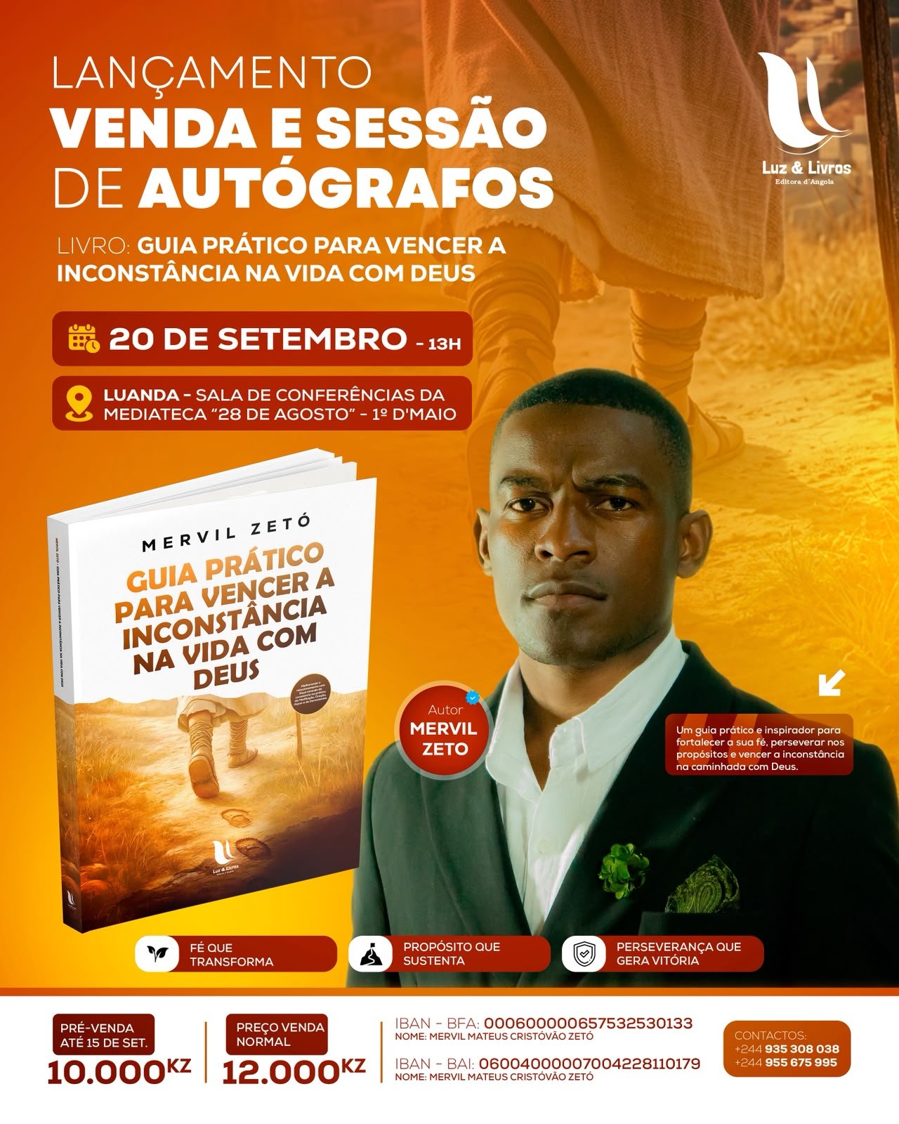 Lançamento Oficial | Guia Prático para Vencer a Inconstância na Vida com Deus
